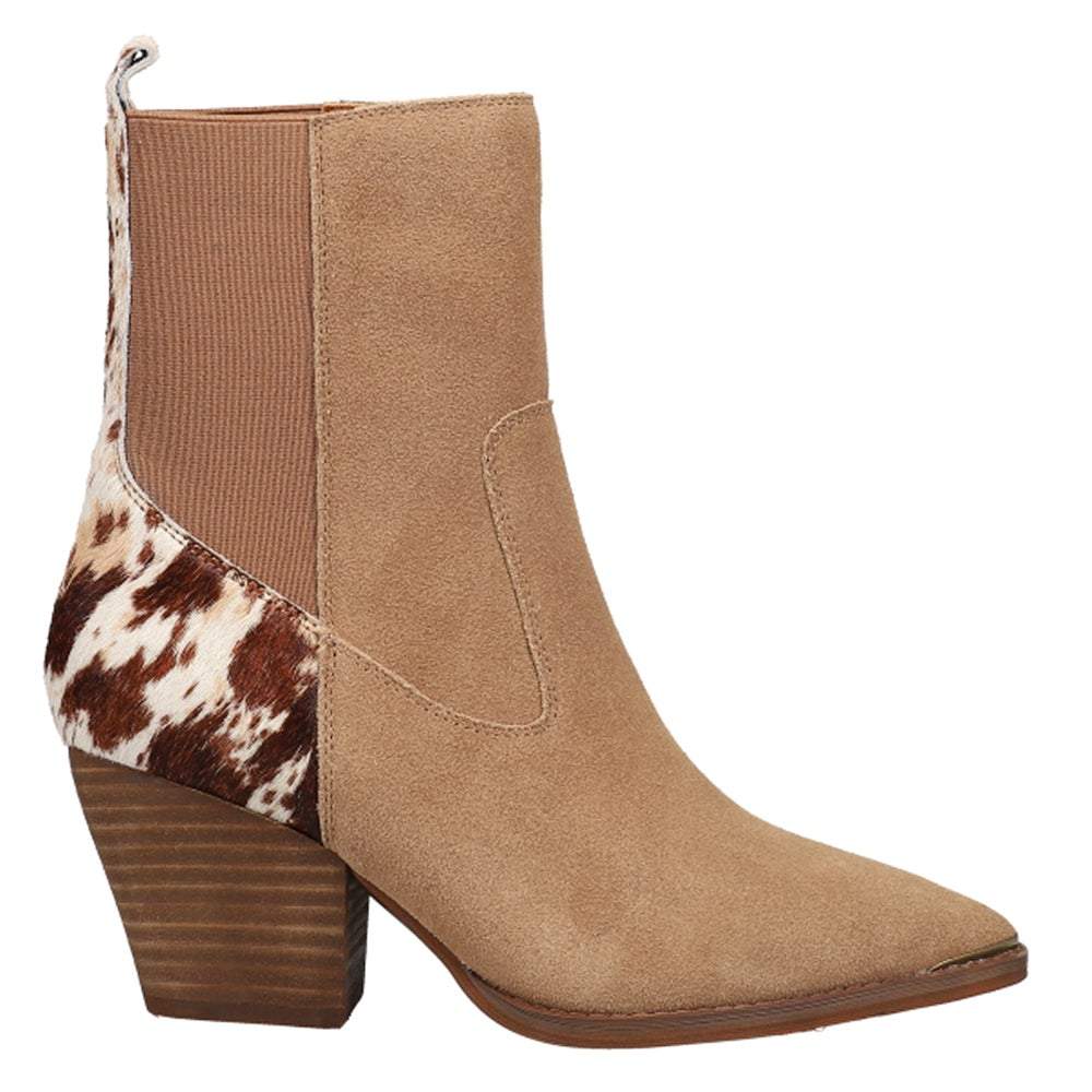 Demarest Bootie- Dark Taupe