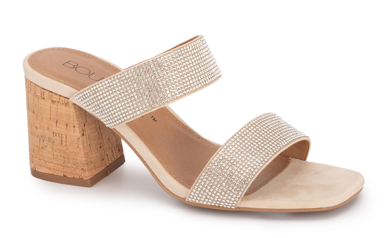 Divine Shine Heel 鈥?Clear Jewels