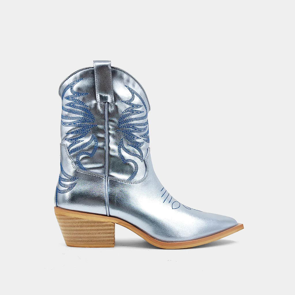 Zen Western Boot 鈥?Slate Blue